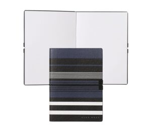 Блокнот для заметок Hugo Boss A6 Storyline Stripes Blue - Фото