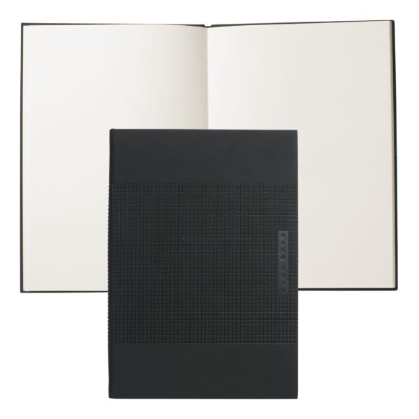 Записная книжка Hugo Boss Grid А5 черный