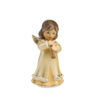 Статуэтка Ангел "Маленькая флейта" белая, 10 см