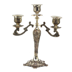 Канделябр «Barocco Candelabrum»/Silver - Фото