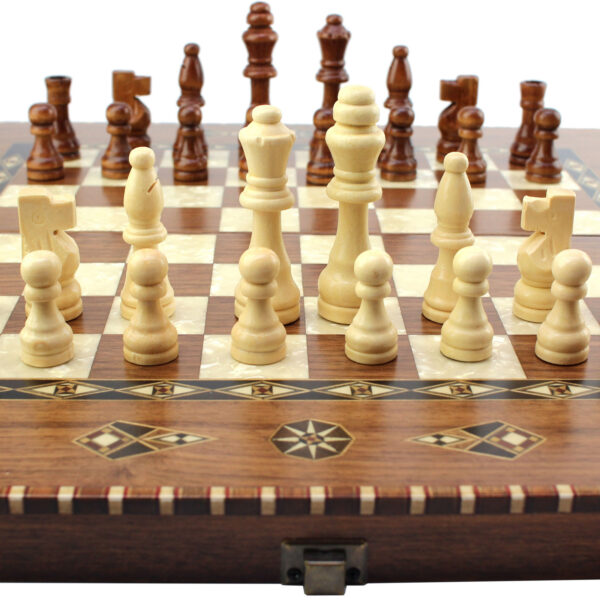 Набор "ELEGANT" 3 в 1, деревянная мозаика, 50 x 23 см, дерево орех