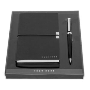 Набор Hugo Boss (блокнот A6+ шариковая ручка) - Фото