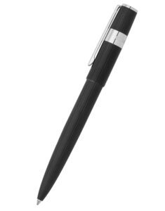 Шариковая ручка Hugo Boss Gear Pinstripe Black/Chrome - Фото