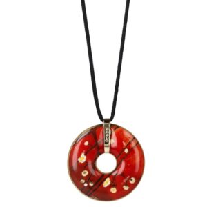 Подвеска «Plum Tree» Винсент Ван Гог, красная, 5х5х1 см - Фото