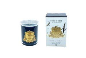 Аромасвеча Cote Noire «Winter in the Chateau» золото/450 г - Фото