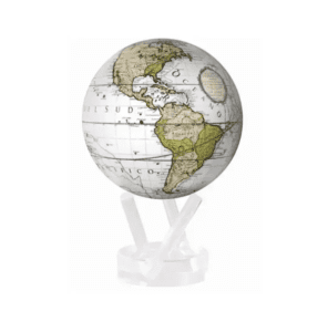 Глобус Solar Globe Mova «Terra Incognitta» 114 мм белый - Фото