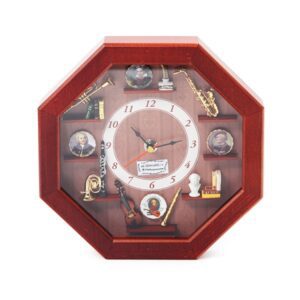 Миниатюра «Музыкальные часы» 22 х 22 х 5 см - Фото